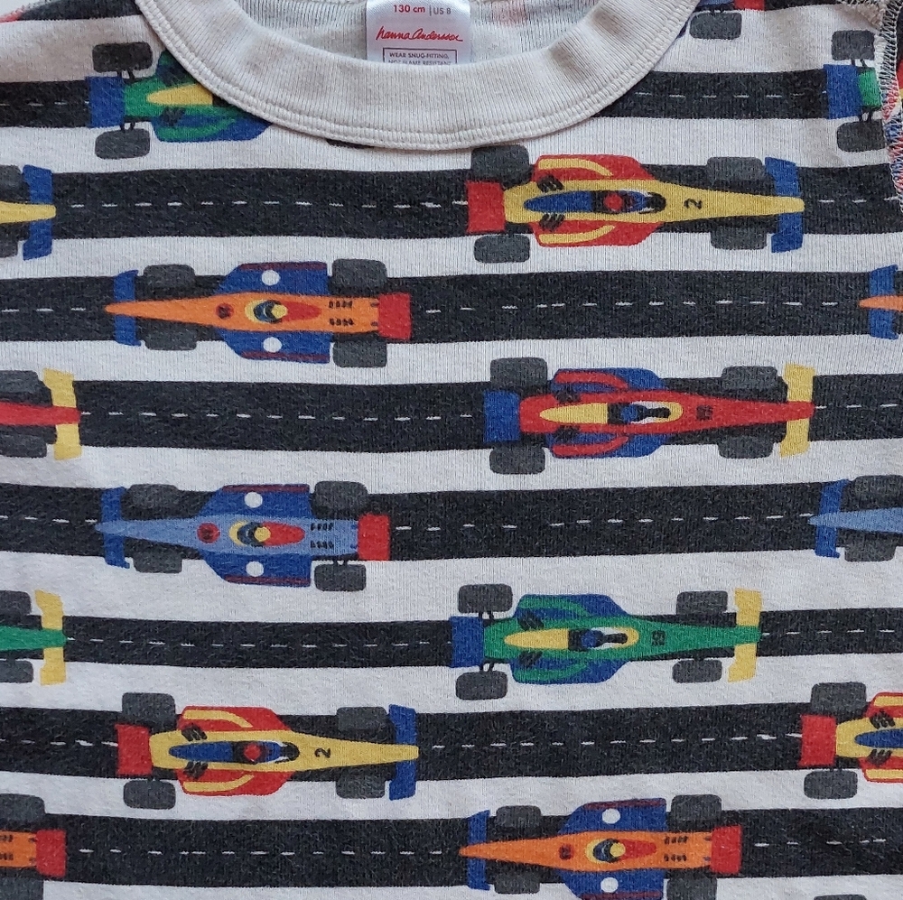 Hanna Andersson vehicle pajamas size 8 - Picture 7 of 16